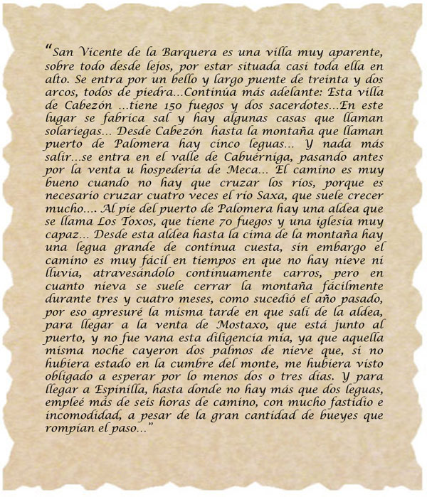 Recorrido Carlos V