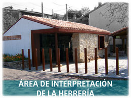 área de interpretacion de la herrería de Bielva